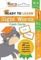 Ready to Learn: K-1 Sight Words Flash Cards