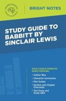 Study Guide to Babbitt by Sinclair Lewis