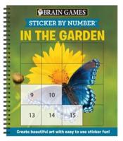 Brain Games - Sticker by Number: In the Garden (Easy - Square Stickers)