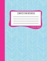 Composition Notebook