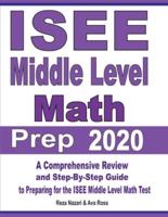 ISEE Middle Level Math Prep 2020