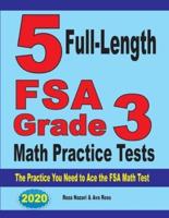 5 Full-Length FSA Grade 3 Math Practice Tests