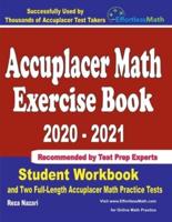 Accuplacer Math Exercise Book 2020-2021