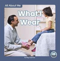 What I Wear. Paperback