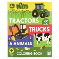 John Deere Kids Tractors, Trucks & Animals Coloring Book