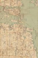 Rhode Island Vintage Map Field Journal, 50 pages/25 sheets, 4x6"