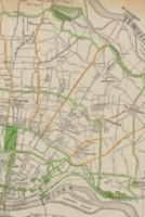 Saint Louis, Missouri Vintage Map Field Journal Notebook, 50 pages/25 sheets, 4x6"