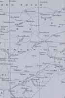 Northern Nigeria (1911 Map) 4X6" Field Journal / Field Notebook / Field Book / Memo Book / Pocket Notebook (50 Pages/25 Sheets)