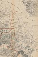 Oakland, Berkeley, Alameda Vintage Map Field Journal Notebook, 50 pages/25 sheets, 4x6"