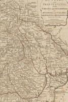 1789 Map of Hungary and Transylvania; With Croatia and Sclavonia - A Poetose Notebook / Journal / Diary (50 Pages/25 Sheets)