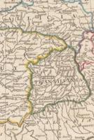 1798-1804 Map of Hungary, Gallicia, and Transilvania, With Bukovina, Slavonia, and Croatia - A Poetose Notebook / Journal / Diary (50 Pages/25 Sheets)