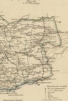 1820 Map of Volhynia Province, Ukraine - A Poetose Notebook / Journal / Diary (50 Pages/25 Sheets)