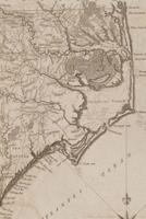 1800 Map of North Carolina - A Poetose Notebook / Journal / Diary (50 Pages/25 Sheets)