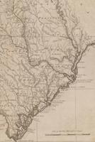 1800 Map of South Carolina - A Poetose Notebook / Journal / Diary (50 Pages/25 Sheets)