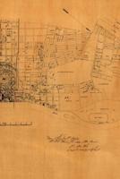 Ca. 1860S Map of Nashville, Tennessee - A Poetose Notebook / Journal / Diary (50 Pages/25 Sheets)