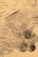 Ca. 1860S Topographical Map of Nashville, Tennessee - A Poetose Notebook / Journal / Diary (50 Pages/25 Sheets)