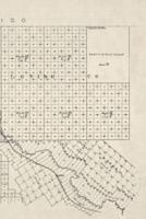 1893-4 Map of El Paso County, Texas - A Poetose Notebook / Journal / Diary (50 Pages/25 Sheets)