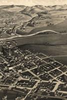 Ca. 1882 Bird's Eye View Map of Las Vegas - A Poetose Notebook / Journal / Diary (50 Pages/25 Sheets)