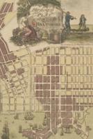 1805 Map of Baltimore, Maryland - A Poetose Notebook / Journal / Diary (50 Pages/25 Sheets)