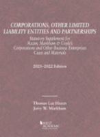 Corporations, Other Limited Liability Entities and Partnerships, Statutory Supplement, 2021-2022