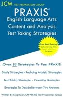 PRAXIS English Language Arts Content and Analysis Test Taking Strategies