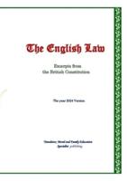 The English Law, 2024 Version