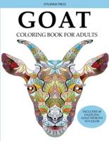 Goat Coloring Book for Adults