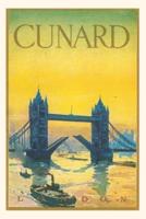Vintage Journal London Bridge and Cunard
