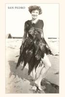 Vintage Journal Woman Wrapped in Seaweed
