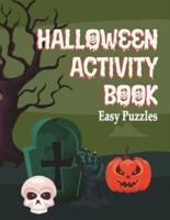 Halloween Activity Book:  Sudoku Easy Puzzles