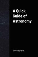 A Quick Guide of Astronomy