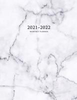 2021-2022 Monthly Planner: Large Two Year Planner with Marble Cover (Volume 5)