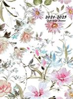 2021-2025 Five Year Planner: 60-Month Schedule Organizer 8.5 x 11 with Floral Cover (Volume 6 Hardcover)