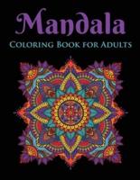 Mandala Coloring Book for Adults: 75 Stress Relieving Designs