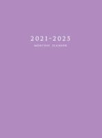 2021-2025 Monthly Planner Hardcover: Large Five Year Planner with Purple Cover