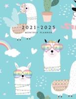 2021-2025 Monthly Planner