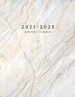 2021-2025 Monthly Planner: Large Five Year Planner with Marble Cover (Volume 2)