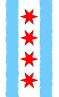 Chicago Flag Watercolor Journal