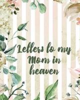 Letters To My Mom In Heaven: Wonderful Mom   Heart Feels Treasure   Keepsake Memories   Grief Journal   Our Story   Dear Mom   For Daughters   For Sons