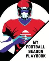 My Football Season Play Book: For Players   Coaches   Kids   Youth Football   Intercepted