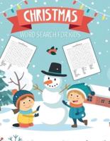 Christmas World Search For Kids: Puzzle Book   Holiday Fun For Adults and Kids   Activities Crafts   Games