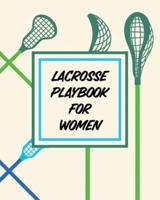 Lacrosse Playbook For Women: For Players and Coaches   Outdoors   Team Sport