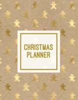 Christmas Planner: Family Holiday Organizer, Gift List Pages, Shopping & Budget Notes, Calendar Journal, Party Plan Book, Christmas Card Address Notebook