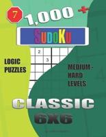 1,000 + Sudoku Classic 6X6
