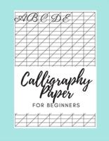 Calligraphy Paper for Beginners Abcde