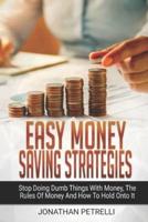 Easy Money Saving Strategies
