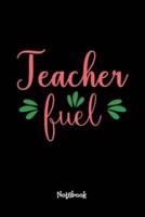 Teacher Fuel 01 Journal Black Cover
