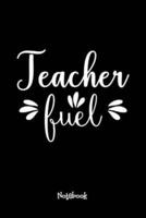 Teacher Fuel 02 Journal Black Cover