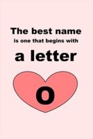 The Best Name Is One That Begins With a Letter O