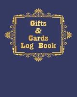 Gifts & Cards Log Book